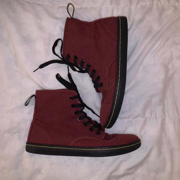 canvas doc martens